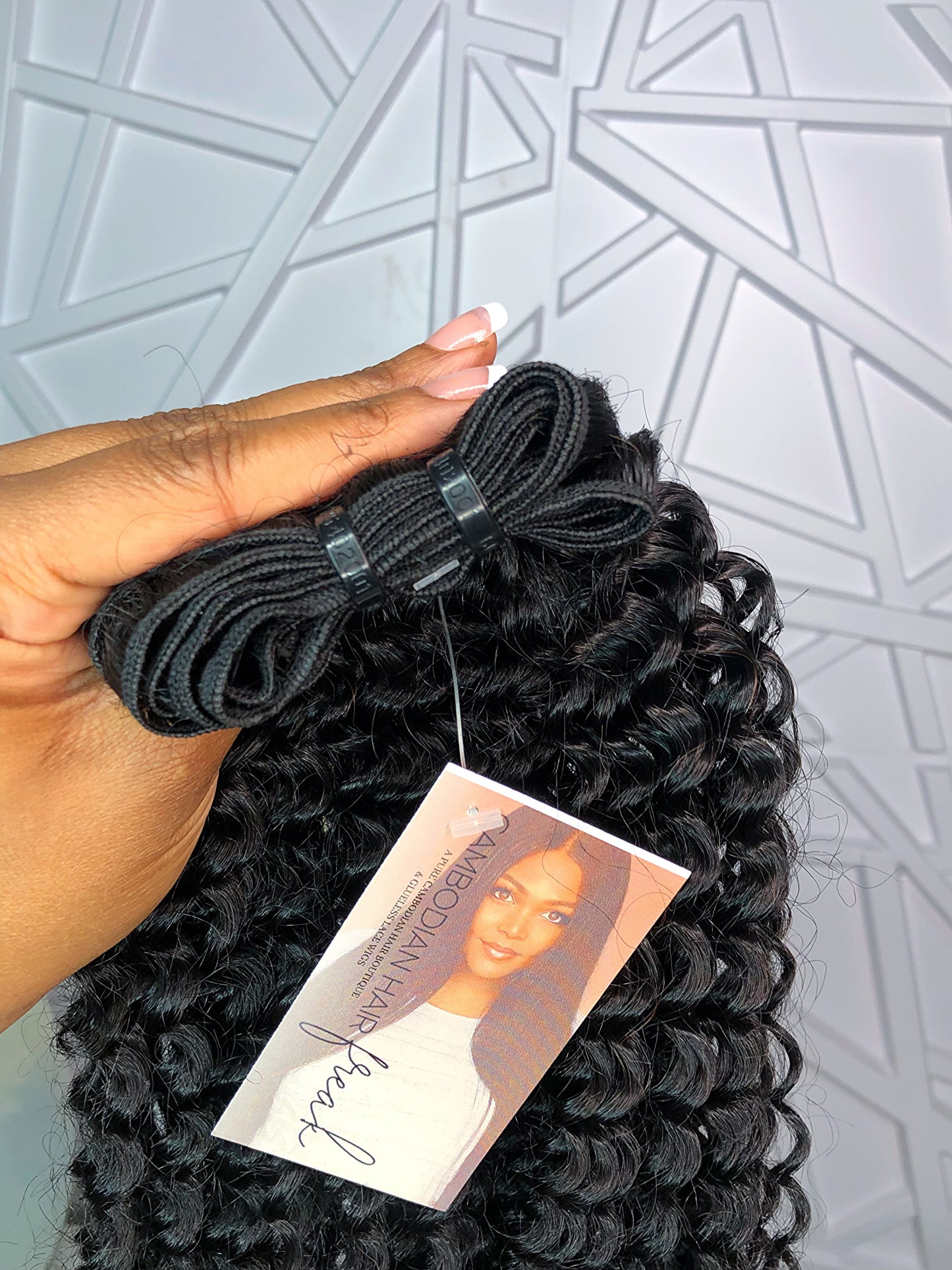 Cambodian Kinky Curly Hair Extensions