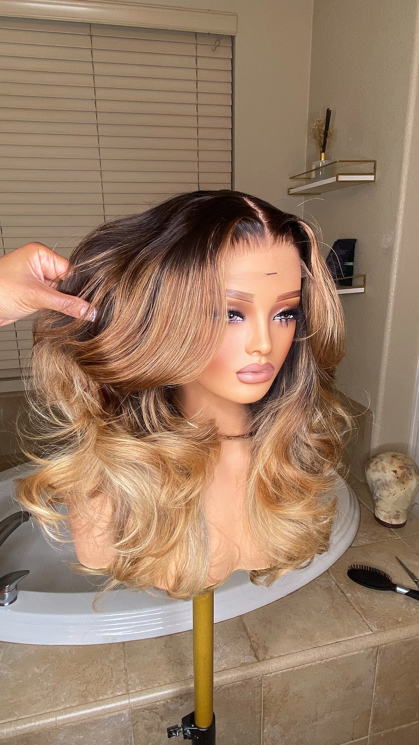 Lai (Curled) Lace Wig | RTS