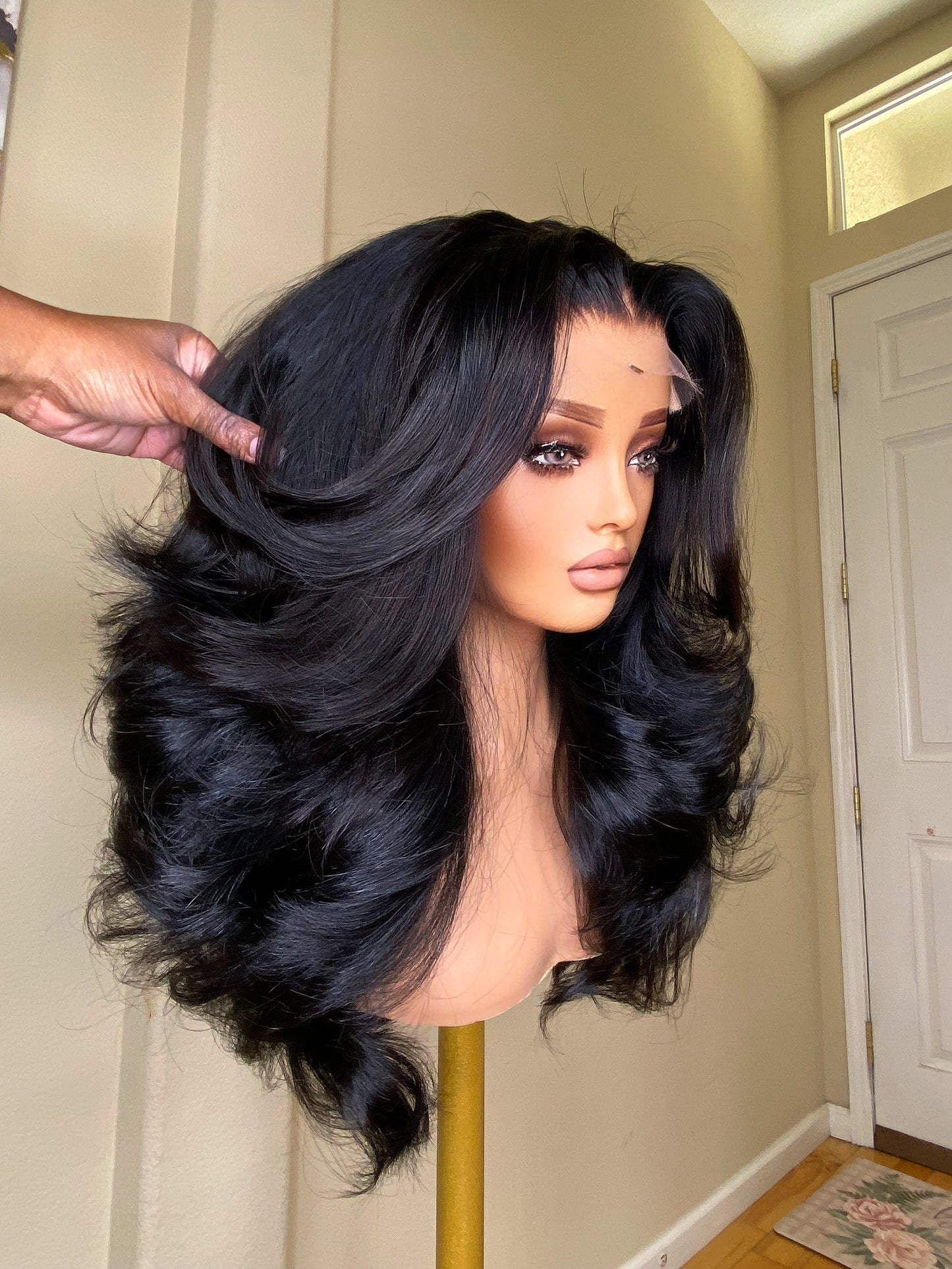 Danicia Lace Wig RTS (Jet Black)