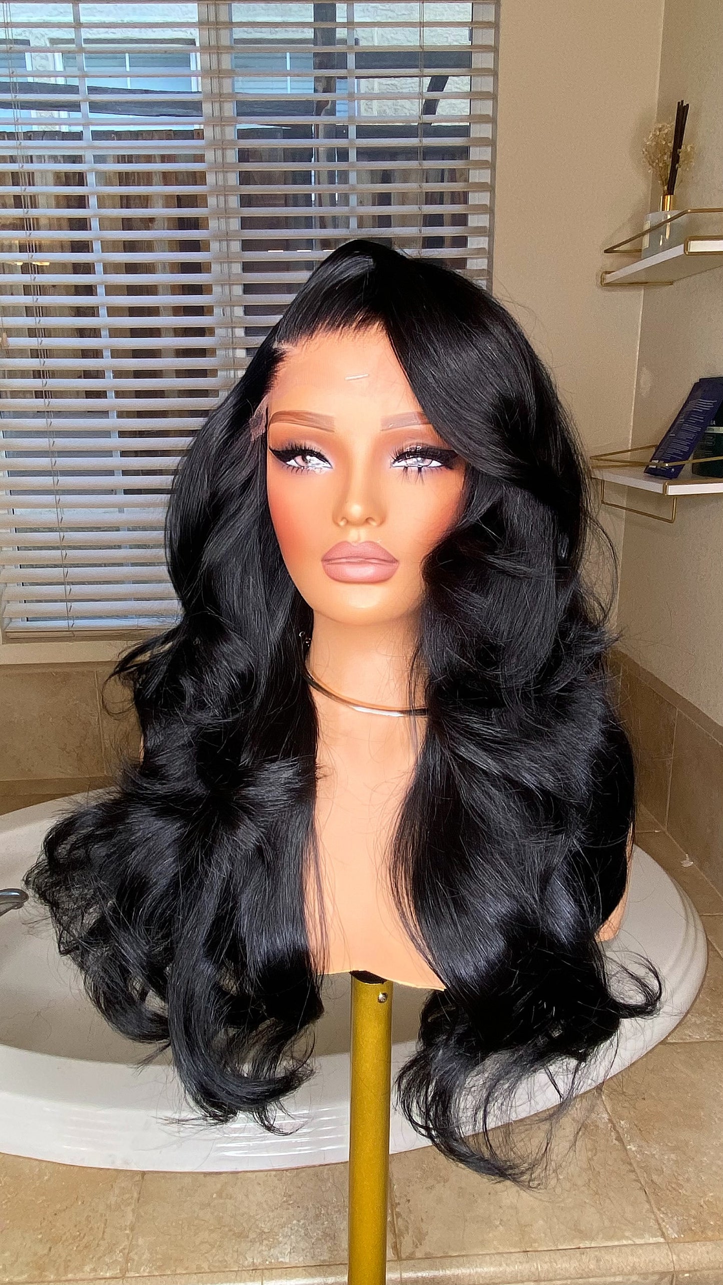 Danicia (JET BLACK) Lace Wig | RTS