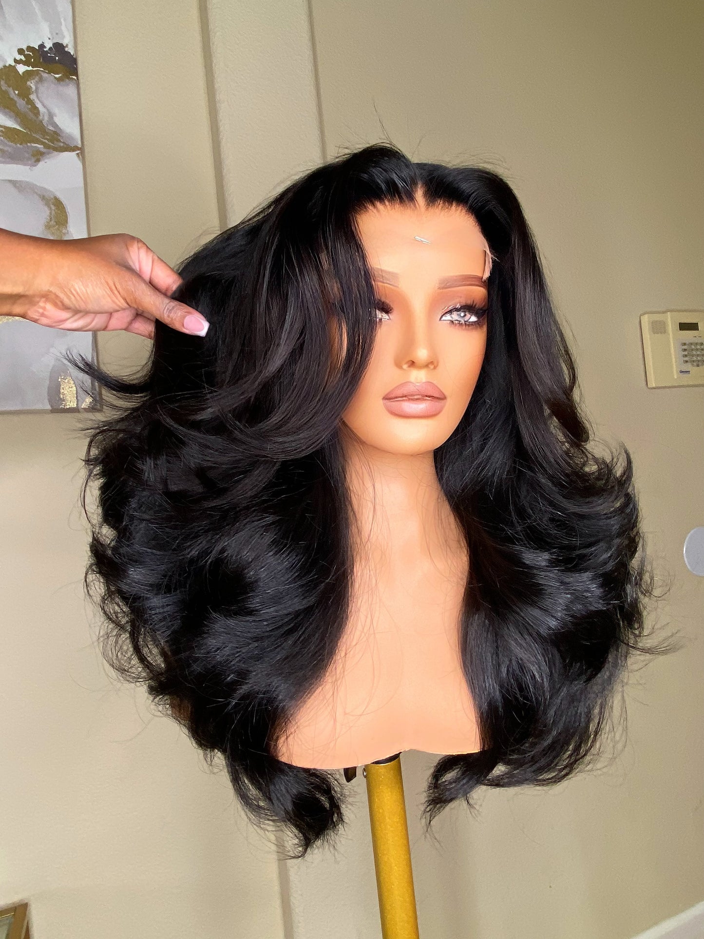 Danicia Lace Wig RTS (Jet Black)