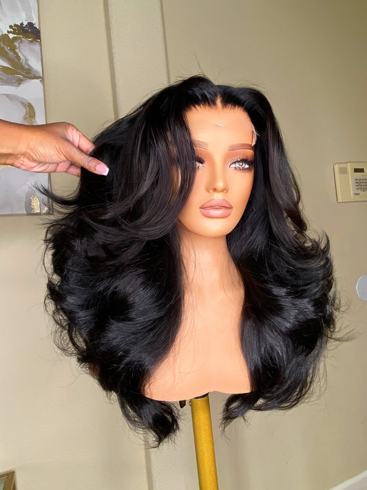 Danicia Lace Wig RTS (Jet Black)