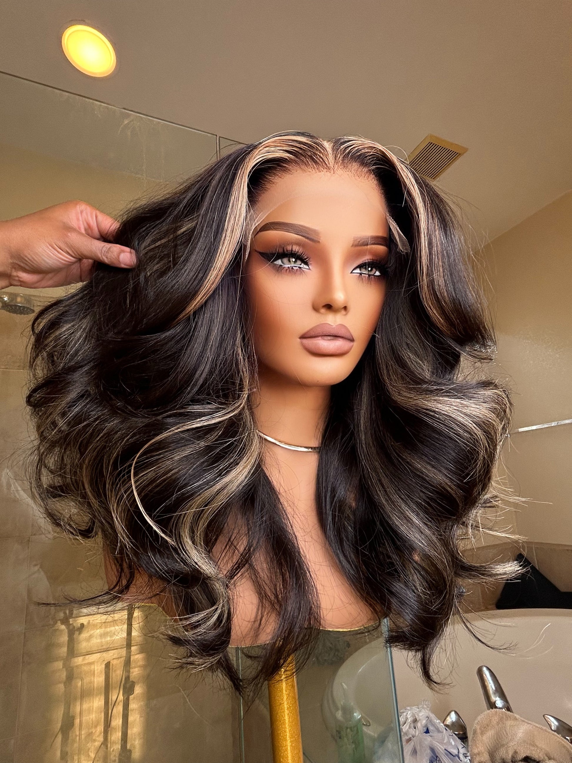 Aquarius Glueless Lace Wig - Cambodian Hair Freak LLC 