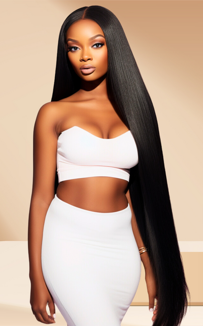 Pure Cambodian Hair Extensions | Raw Natural Straight