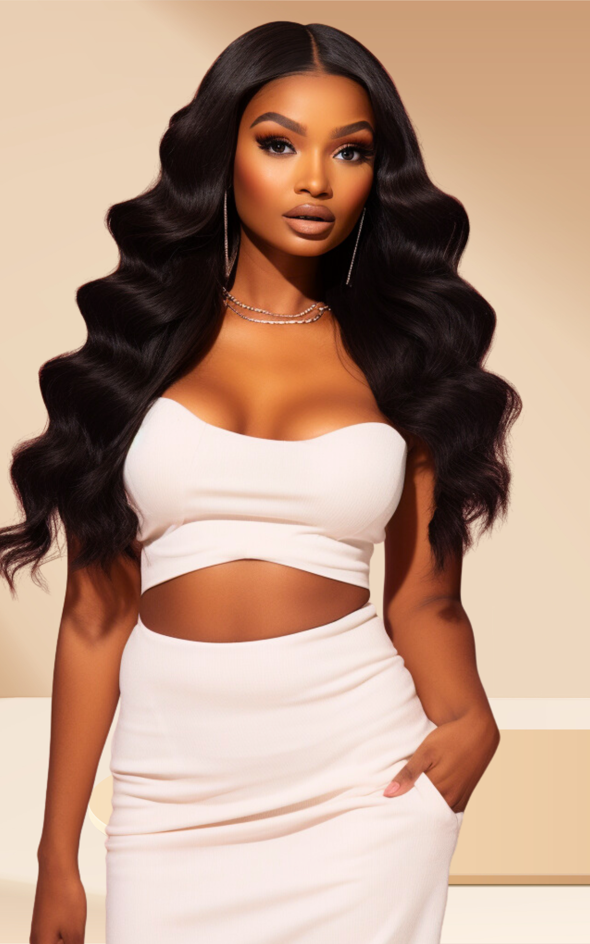 Pure Cambodian Hair Extensions | Raw Natural Body Wave